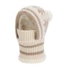 Winter Velvet Ear Protection Cap Women's Mask Scarf One-Piece Cap Warm Windproof Coldproof Knitted Wool Cap