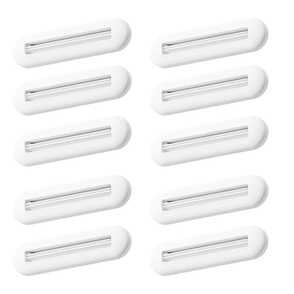 10Pcs Toothpaste Tube Squeezer Roller Easy To Operate for Family with Children Or Elderly Keep Bathroom Countertops Neat