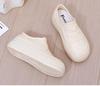 Women's Waterproof Non-Slip Low-Cut Platform Rain Boots - Casual Outdoor Fashion with Thick Rubber Soles