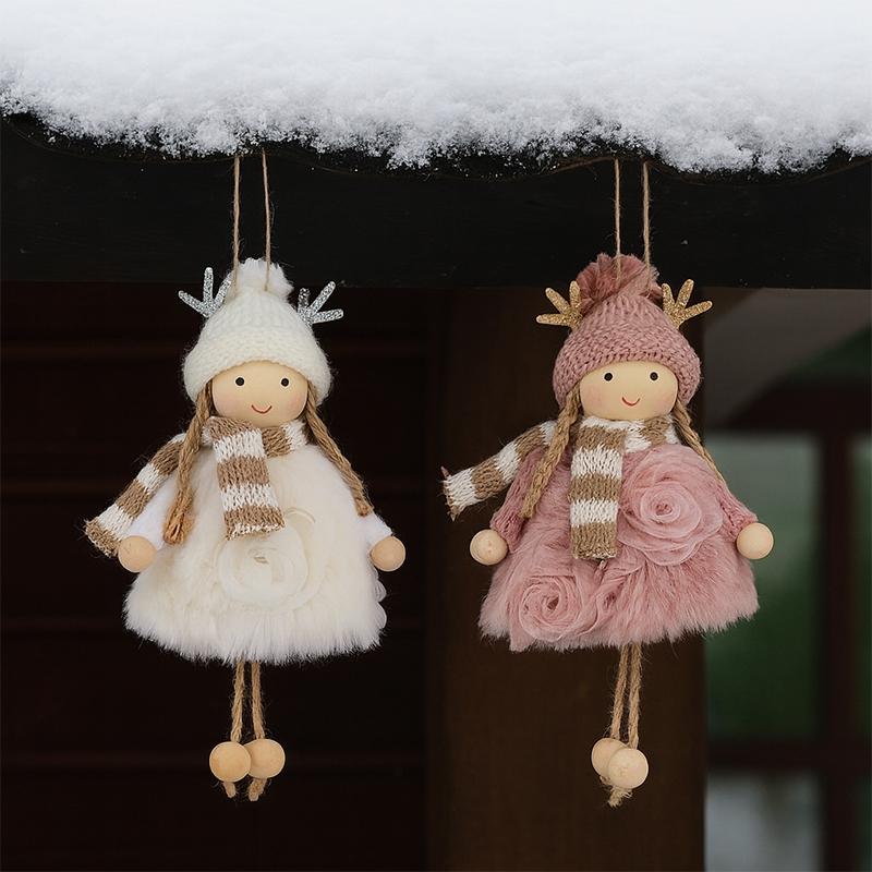 Weihnachtsdekorationen Hängeornament Engel Anhänger Weihnachtsbaumschmuck Neujahrsgeschenk Heim Hof Dekoration Partygeschenke