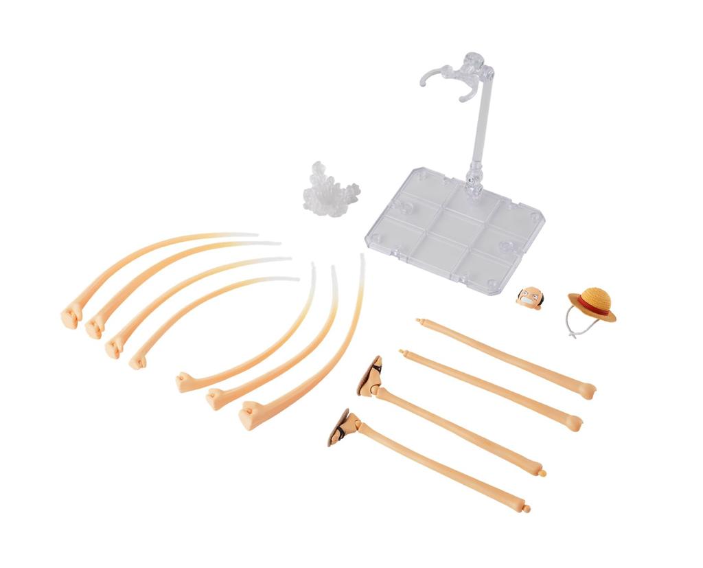 TAMASHII NATIONS ONE PIECE Monkey Luffy of Rubber rubber optional parts set 145mm painted optional parts S.H.Figuarts D. -Dawn Adventure- approx.