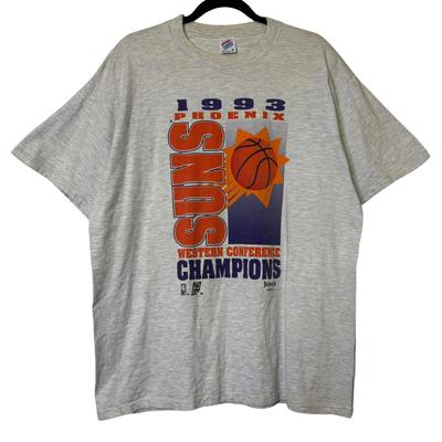 1993 Phoenix Suns NBA T Shirt Sz L (B2171)