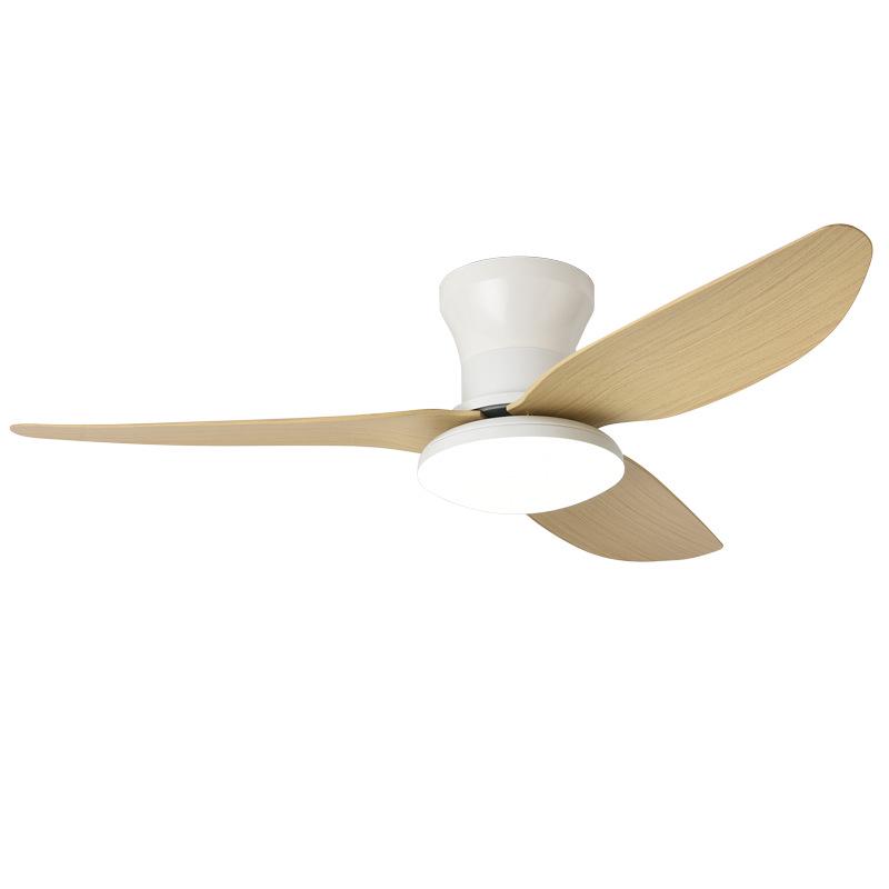 2025 Nordic Ceiling Fan Light: Variable Frequency, Compact Design, Suitable for Bedroom - Meets Japanese & American Standards