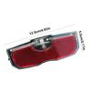 Bicycles Rear Reflector Tail Light Waterproof Bicycles Rear Seats Reflective Taillight Luggage Rack Mounted Bike Light