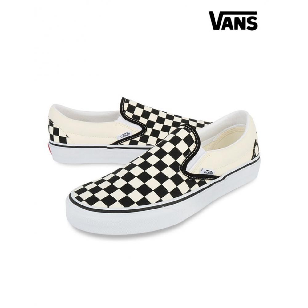 Vans Sneaker Core Classic Checkerboard Slip On White Vn000eyebww