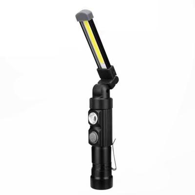 Lampa robocza COB z ładowarką USB i latarką inspekcyjną, ręczna