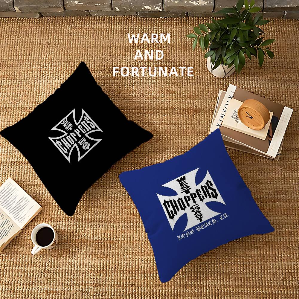 West Coast Choppers Pillowcase Toon Gift Cushion Cover Bedroom Home Sofa Chair Seat Decor Pillow Case