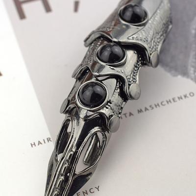 Punk Rock Tier Schädel Finger Lange Ringe Halloween Cosplay Kostüm Zubehör Schmuck Vintage Schmuck Zubehör Schmuck Geschenke
