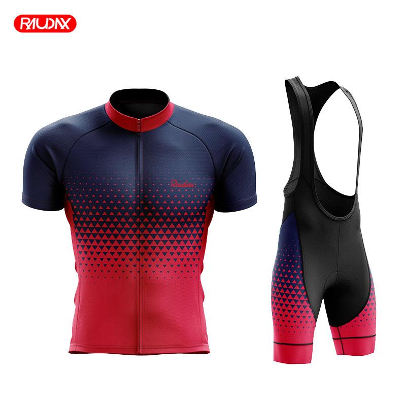 2026 Raudax Cycling Sets Summer Bicycle Clothing Men's Quick Drying Mountain Cycling Clothes Ropa Ciclismo Verano Triathlon Jersey