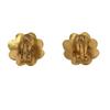 Chanel Large COCO Mark Earring  Gold Women Used
