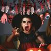 Halloween Horror Party Decoration Banner Haunted House Shopping Mall Layout Pull Flag