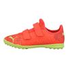 Puma 4.4 TT V Jr Cano Baixo Chuteiras de Futebol Infantil Chuteiras de Futebol Infantil Vermelho Amarelo 107019-03