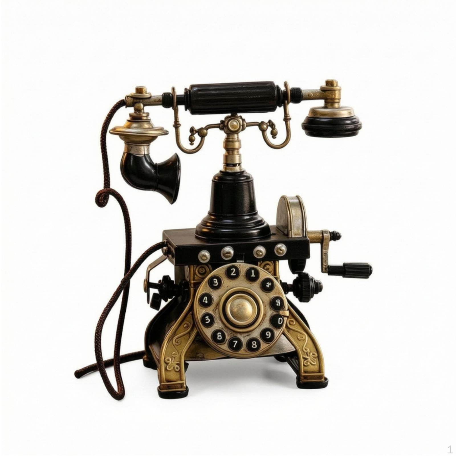 Dekoratīvs tālrunis Retro Vintage modelis Vecmodīgs