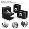 2 Pcs Non Punching Window Limiter, Window Lock Buckle, Sliding Door, Child Protection Device, Safety and Anti-theft Device