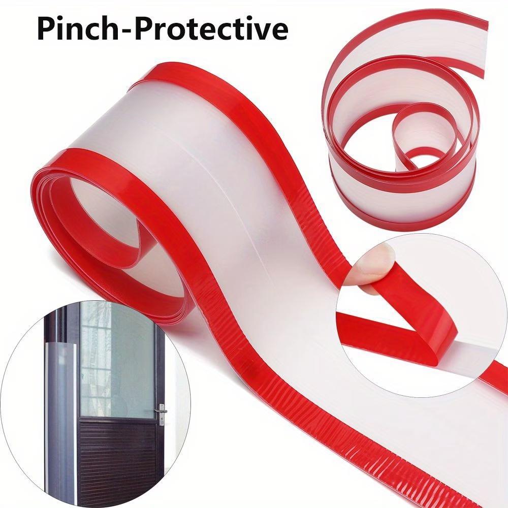1PC 1.2m/47.24inch Anti-pinch Seam Guards For Home Door Hinge Guard Proof Finger Pinch Guard Protective
