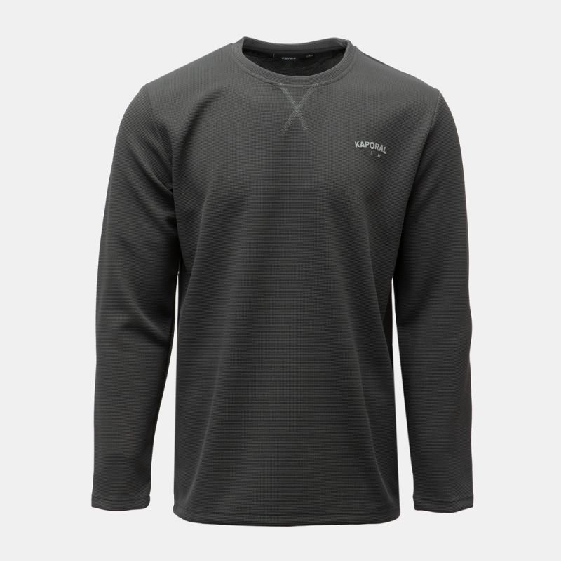 Sweat maille col rond kesley Homme KAPORAL