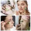 Xiuyu Roller Gua Sha Gouache Scraper Roller Massager Facial Anti Aging Natural Jade Stone Face Lifting Facial Skin Care Tools