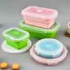 Silikon-Mittags- & Reise-Bento-Box für Kinder - Tragbare & Frische-Mahlzeitenschale