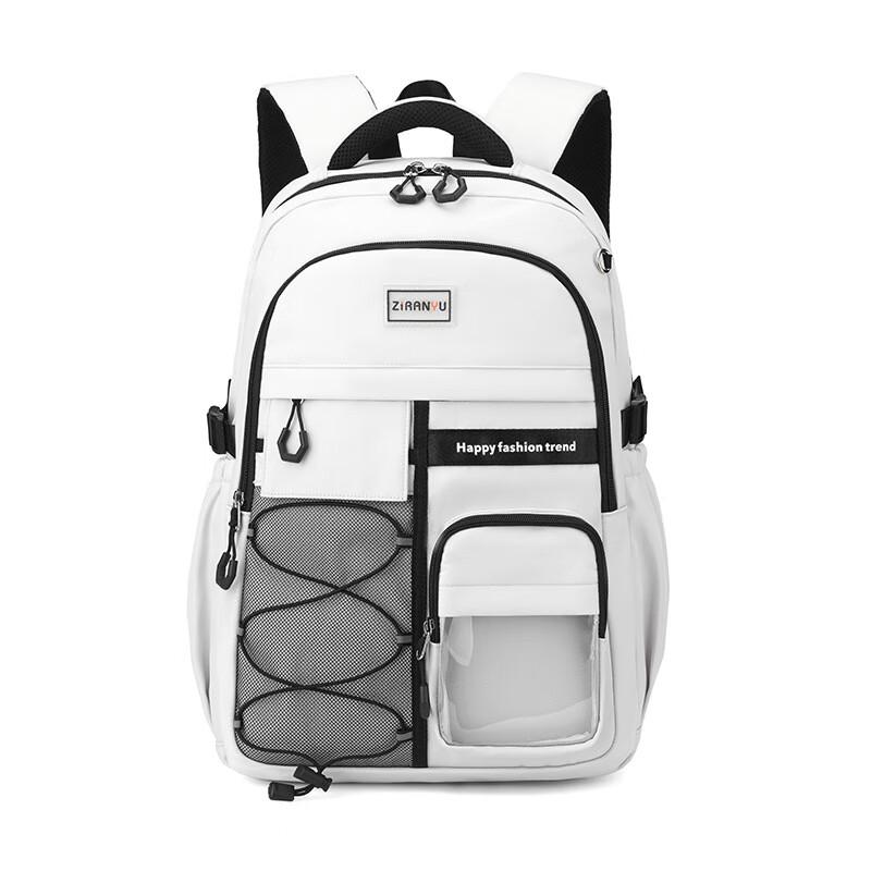 ZIRANYU Load-Reducing Spine-Protecting School Backpack