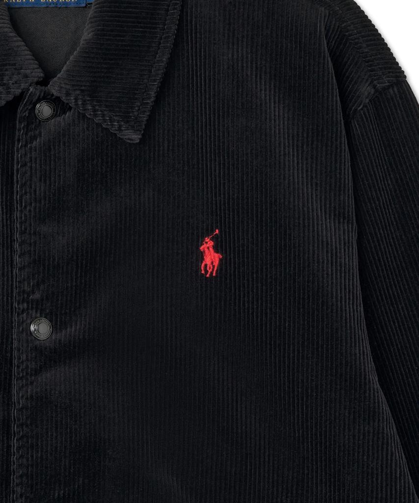 Polo Ralph Lauren Corduroy Coach Jacket - Black