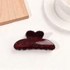 Women Hair Claw, High Elastic Spring Buckle Back Head Hair Clip, Geometric Shape Shower Hair Claw for Medium And Long Hair