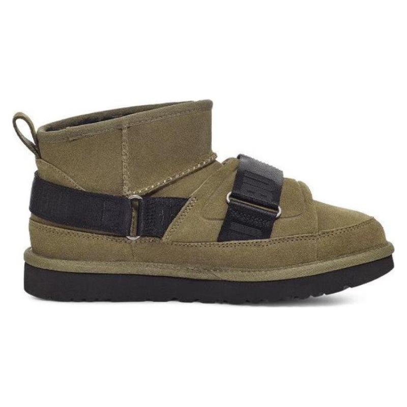 UGG Classic Ultra Mini Hybrid 'Olive' Women's Sneakers 1133471-BTOL