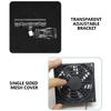 Chiller Fan For Fish Tank Fan For Aquarium Chiller With Wind Angle Adjustable Efficient Coolers For Home Seafood Market