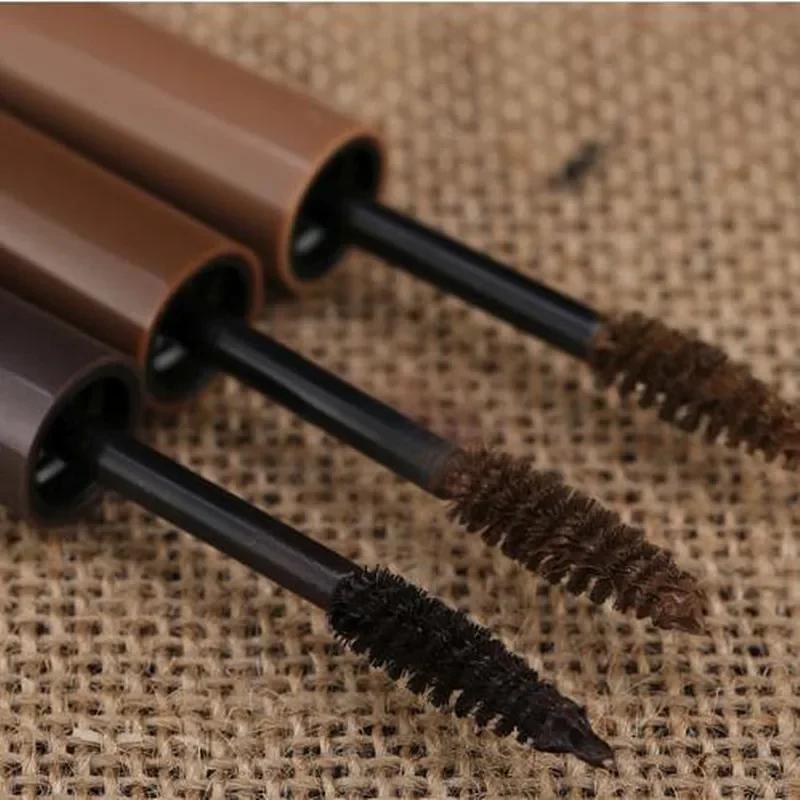 3 Colors Long Lasting Waterproof Eyebrow Mascara Cream Eye Brow Shadow Makeup Beauty Comstic Tools with Brush Dye Eyebrow Gel