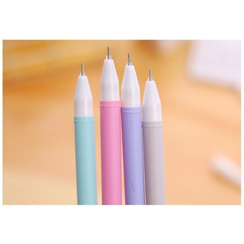 2pcs   Fan Style Cool Cheese Cat Gel Pen Writing School Office Supply Student Prize Gift Stationery