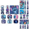 Cartoon Stitch Lunch Bag With Insulated Ice Pack Ideal For Teens And Kids!