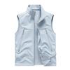 Soft Shell Work Vest Waterproof Windproof Multi-Pocket Outdoor Activities Men