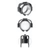 AntiFog Ventilated Lens Protectors for X5 Camera Tempereds Glass Cover With Secure Snap On