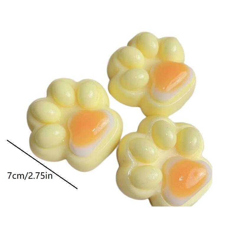 Soft Cat Paw Tpr Squeeze Toys For Kids Adult Stress Relief Slow Rebound Stretch Toy Stress Relief Decompression Pinching Toy