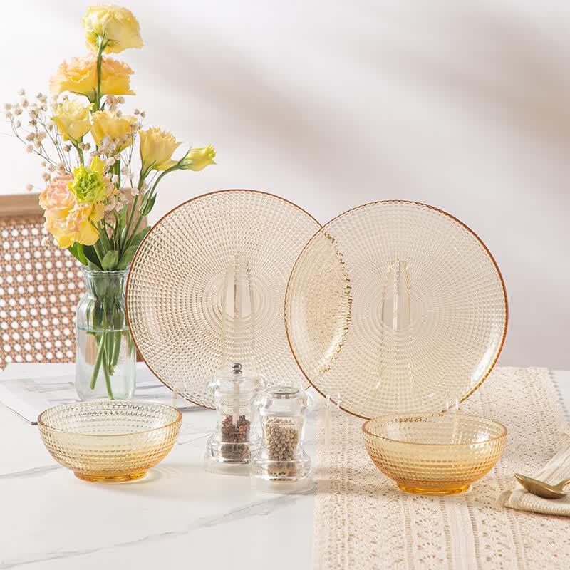 DuPont Starry 4-Piece Dinnerware Set
