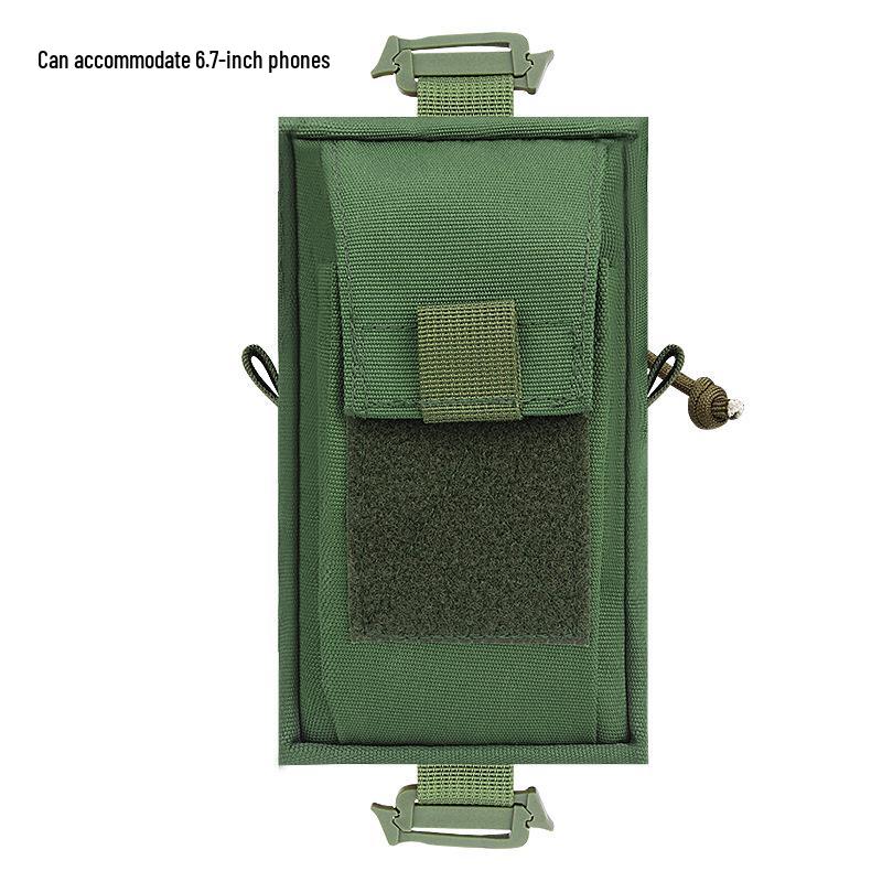 Outdoor Tactical Molle Waist Pack: Multifunctional First Aid & Phone Pouch