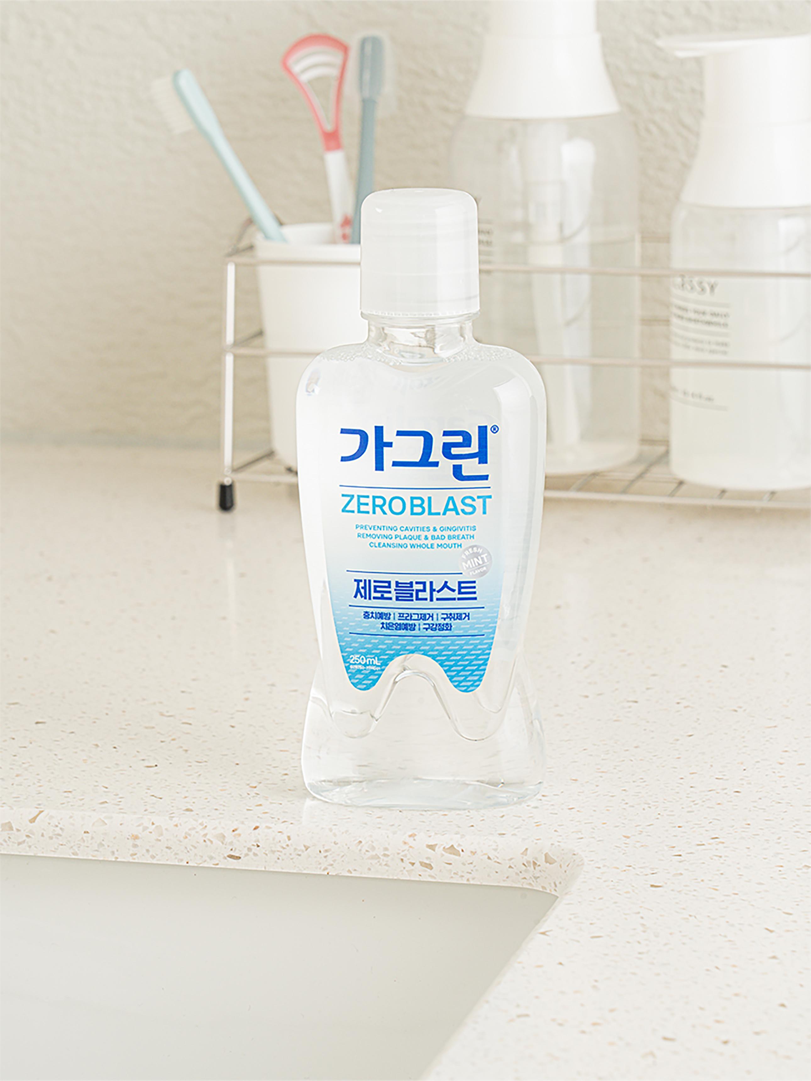 Garglin Zero Blast Mouthwash 250ml 1ea