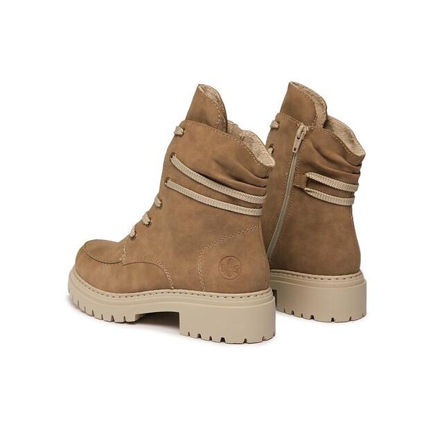 Rieker 72605-64 Brown Ankle Boots