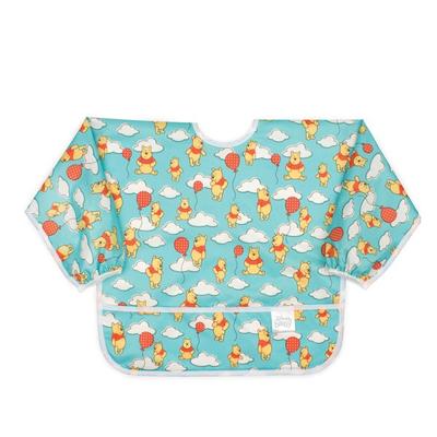 Bumkins Disney Long-sleeved Baby Food Bib, Fuballun, 1 Piece, 1 Piece