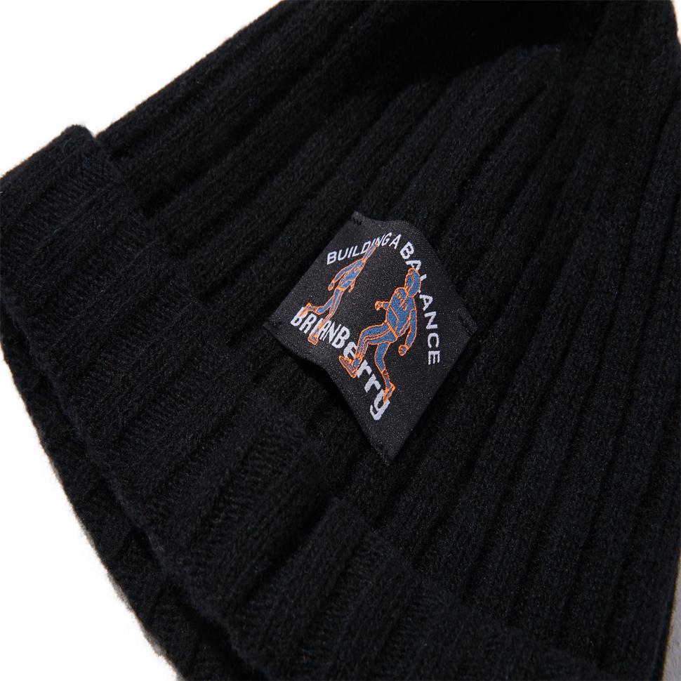 BRIAN BERRY Short Beanie_Black