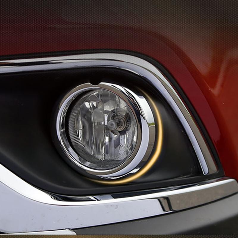 4pcs Front Fog light Cover trim For Mitsubishi Outlander Sport 2016 2017 4pcs Front Fog light Cover trim For Mitsubishi Outlander Sport 2016 2017