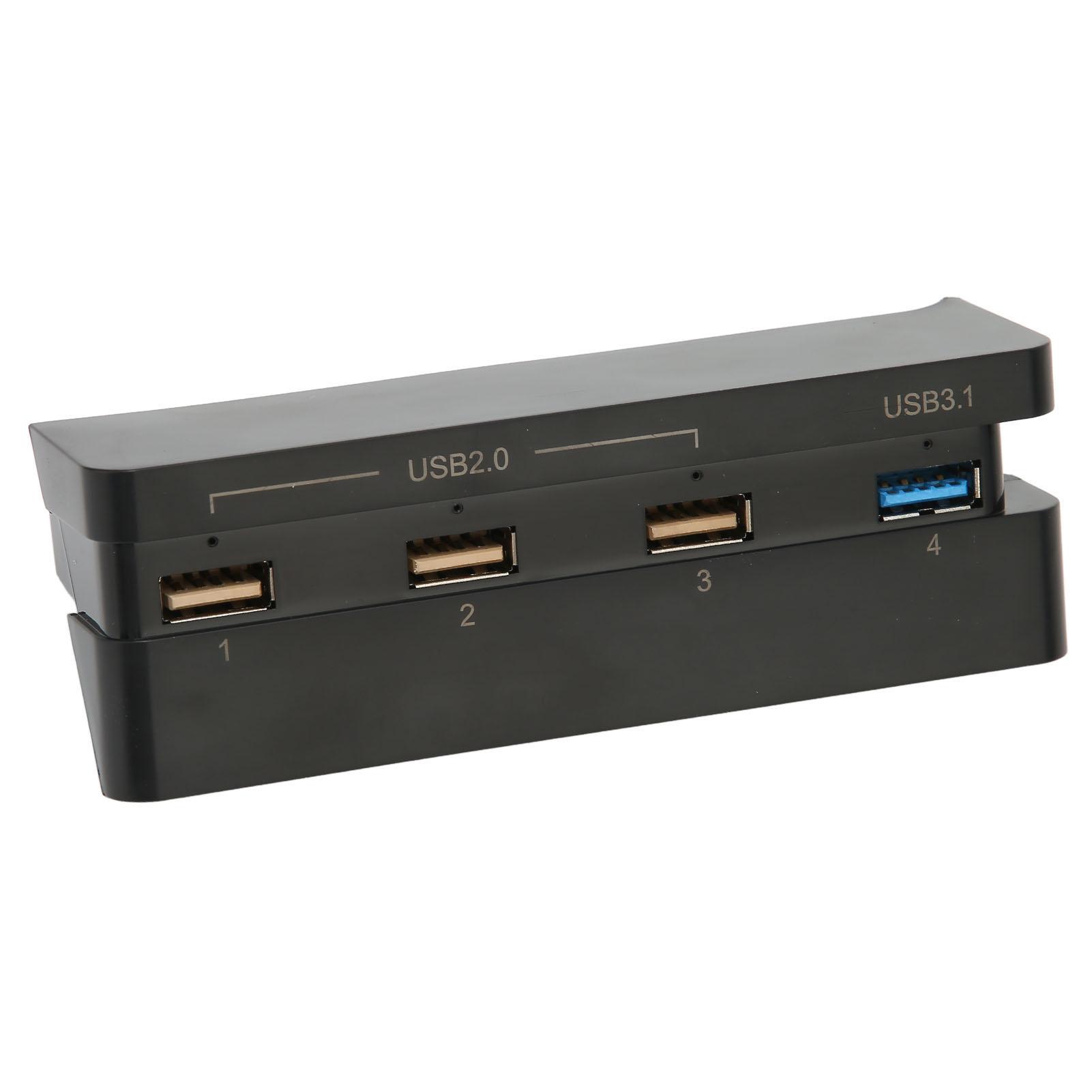 

USB Hub High Speed 4 Port USB 3.1 2.0 USB Extension Charger for PS4 Slim Gaming Console