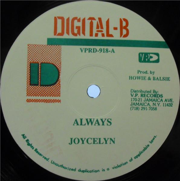 

12inch Record JOYCELYN Let It Be VPRD918 DigitalB Jamaica Reggae Ska Dub Used