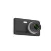 4-inch Dashcam, IPS HD 1080P Car DVR, Dual Front and Rear Cameras, Supports Reversing Camera Function.