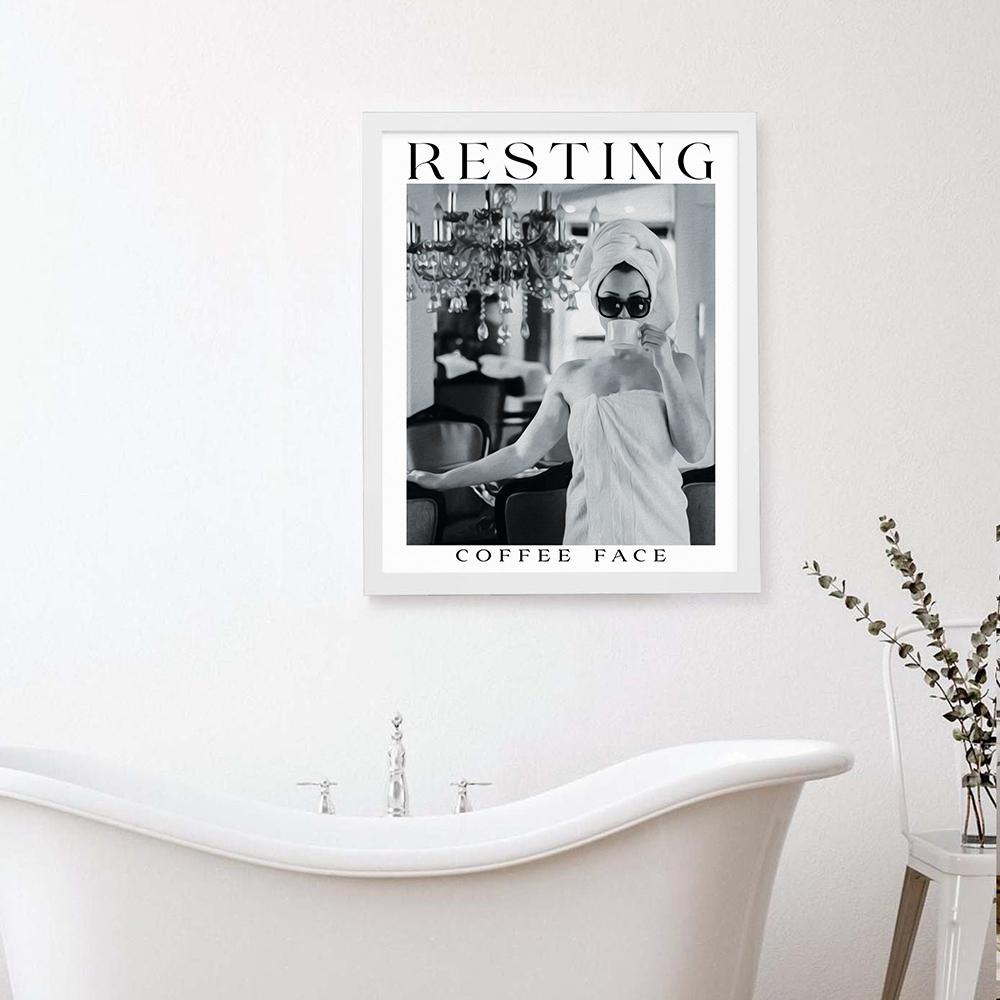 Paris Museum Mode Poster Druck Sexy Frau Blumen Café Wand Kunst Leinwand Malerei Zimmer Home Decor Brust Grace Girl