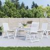 VidaXL Garden Chair Cushions 4 Pcs Grey 50x50x3 Cm Oxford Fabric 314040