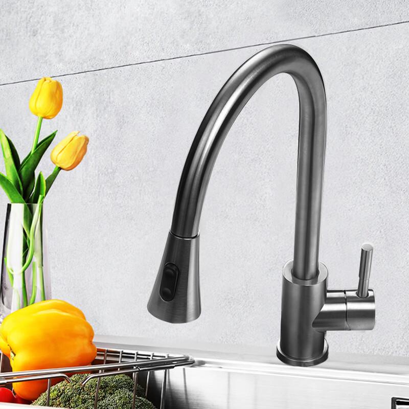 Oulin 6523G Pull-out Kitchen Faucet