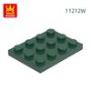 Non-Toxic 61Pcs/Lot 11212W Plate 3 X 4 Building Block Moc Color Accessories Compatible With Brick Diy Children'S Toy Assembly Parts