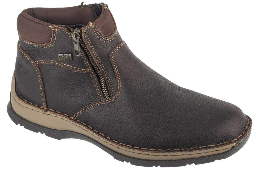 RIEKER Shoes, Mens Brown Lace-up Shoes