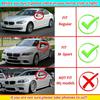 For LHD BMW 5 Series F10 F11 2010-2013 Car Rearview Sticker Side Mirror Cover Wing Cap Exterior Door Case Trim Carbon Black