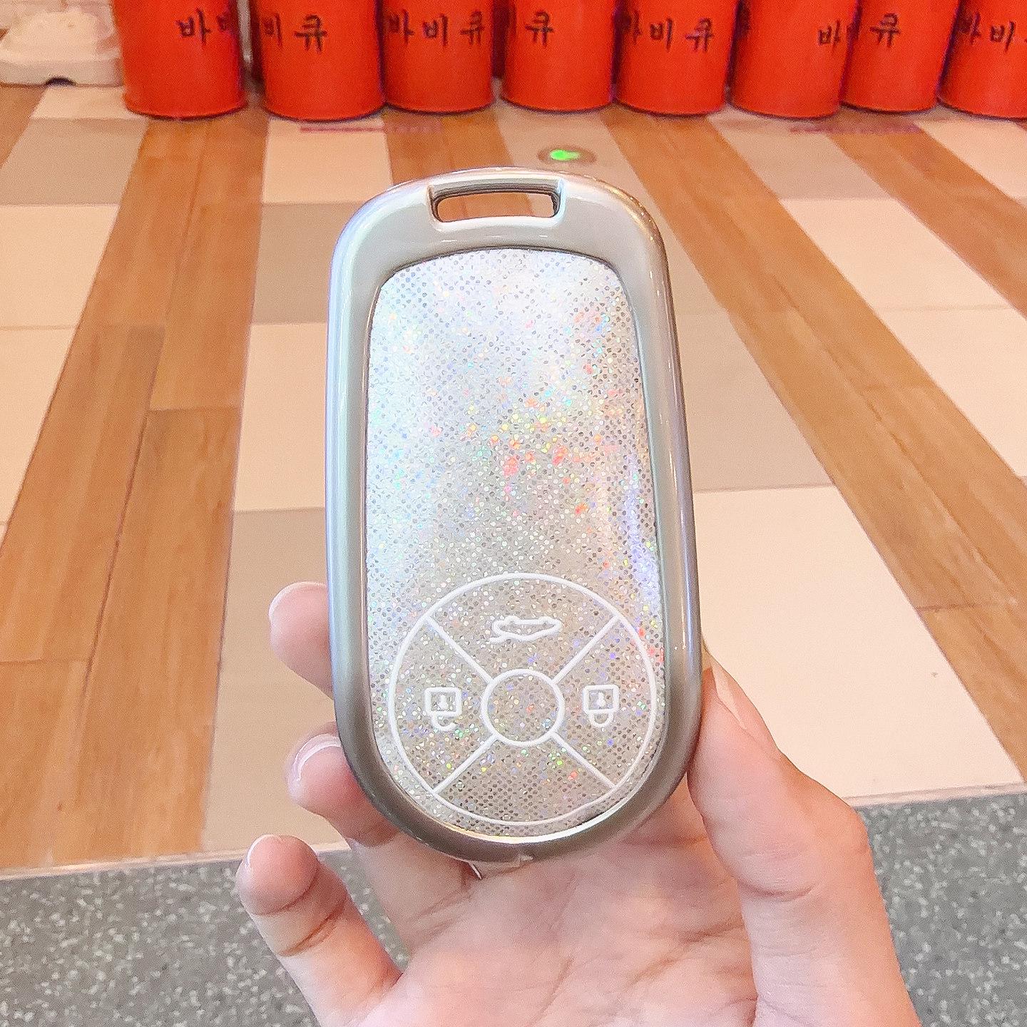 

Great Wall Ora Haomao Car Key Case for Black, Lightning, White, Ballet Cats & GT - High-end Metal Shell with Buckle